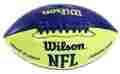 Wtf1614 Wilson Junior Nfl Illuminator Glow In The Dark Football New