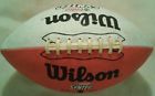 Wtf1647 Wilson Orange-white Castrol Syntec Football