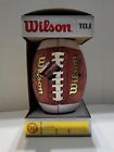 Wtpckf-1360 Wilson New Junior Youth Tdj Leather Football Exclusive