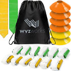 Wyz-fbflagset-grn-ylw Wyzworks Yellow Green Flags 638029768450