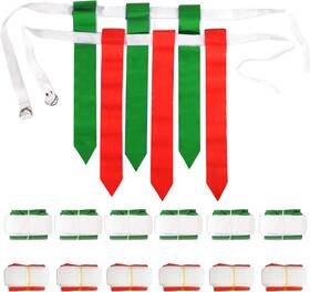 Wyzworks 744110093360 12 Player Flag Football Set For Youth/adults 2 Team Colors Adjustable
