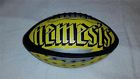 Yellow Black Double Rubber Nemesis Cover Football Wilson Junior