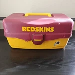 Washington Redskins Tackle Box Vintage Football Nfl. Fixed Price $34.99.