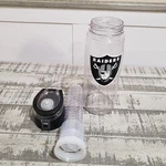 Vegas Raiders Water Bottle Fruit Infuser 20OZ Duck House Plastic Bpa Free. Fixed Price $7.99.