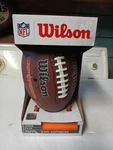 Wilson Nfl Composite Leather Junior Football With Pump And Tee. Fixed Price $15.00.