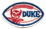 1960'S Duke Blue Devils Ncaa College Football Vintage 2.75" Team Patch. Fixed Price $6.95.