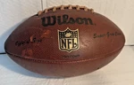 Wilson Nfl Official Game Gold Stamp Football Ready To Use. Fixed Price $39.95.