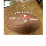 Wilson Nfl Tampa Bay Buccaneers Football Brown Red White Official 2 Lbs. Fixed Price $12.00.