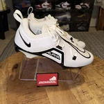 Size 15 Nike Alpha Menace Pro Low White/black Football Cleats FB6834-100. Fixed Price $42.46.