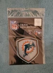 Miami Dolphins Nfl Licensed Team Logo Shield Reflector. Fixed Price $12.95.