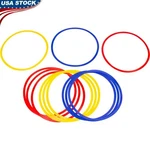 Speed Agility Training Rings Set Of 12 Footwork Exercise Equipment Sports New. Fixed Price $27.67.