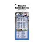 2026 Detroit Pro Football Schedule Magnet - Peel & Stick Business Card. Fixed Price $72.25.