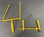 Vintage Tudor Electric Football Goal Post & First Down Marker - Original Parts. Fixed Price $16.99.