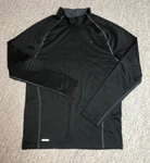 Starter Youth Activewear Long Sleeve Top Shirt Black Stretch Dri-star M 38-40. Fixed Price $16.99.