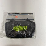 Schutt Youth Football Back Plate Pad Black New W/ Straps. Fixed Price $10.00.