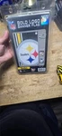 Pittsburgh Steelers 2X3 Flag Banner Bold Logo Sleeved 2' 3" Usa Ship. Fixed Price $10.00.