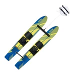 46"WATER Skis,kids Trainers W/X-7 Adjustable Bindings,double-handle Ro. Fixed Price $217.10.