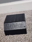 Wilson 2" Molded Black Rubber Football Tee. Fixed Price $14.99.
