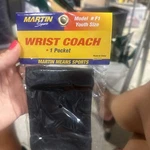 Martin Sports Wrist Coach (1 Pocket/black) Youth Size. Fixed Price $60.00.