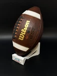Wilson Gst K2 Pee Wee Size Ages 6-8 Leather Youth Football Game Prepped. Fixed Price $135.95.
