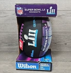 Wilson Nfl Super Bowl Lii Minnesota 2018 Commemorative Junior Composite Football. Fixed Price $124.99.