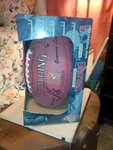 Spalding Genuine Leather Nfl Autographed Football Collector's Display Box. Fixed Price $65.63.