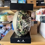 Original Adidas X Bape American Football Green Camo Authentic Direct Purch. Fixed Price $130.00.