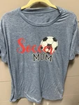 Soccer Mom Tee Boy Sport Lover Unisex T-shirt Xl. Fixed Price $5.00.