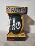 Wilson Nfl Junior Football Green Bay Packers Ages Nib. Fixed Price $13.95.