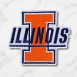 Illinois Fighting Illini Ncaa Embroidered Iron Patch 3"X3"FREE Shipping&track. Fixed Price $5.49.