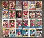 Joe Montana Lot 33 Cards 1982 And Up / Various Sports Companies. Fixed Price $45.00.