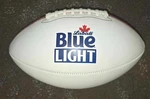 Labatt Blue Light Beer Baden White Panel Full Size Promo Football F9A-02. Fixed Price $49.95.