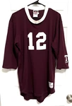 Texas A&m Aggies Women 1939 National Champions Sewn Football Shirt Rawlings. Fixed Price $15.00.