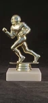 Pdu 500G - Trophy Topper Football Runner Figure, Gold 5" (bulk Of X28). Fixed Price $20.00.