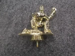 Pdu 569-G Trophy Parts Lot Of 4 Male Hockey Goalie Figure 3 1/2" Tall. Fixed Price $7.99.