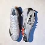 Nike Vapor Elite Football Cleats Men's White Metallic Silver FB3288-100. Fixed Price $84.99.