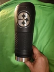 Nfl Pittsburgh Steelers Vacuum Insulated Stainless 24 Oz Travel Tumbler. Fixed Price $11.00.