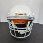 Schutt Youth Recruit Hybrid Football Helmet Large White Gray Ropo Yf Facemask. Fixed Price $55.00.