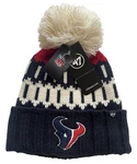 47 Brand Houston Texans Felicity Cuff Knit Pom Beanie Hat Adult Osfm New. Fixed Price $16.99.