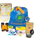 Kids Outdoor Adventure Explorer Kit & Nature Activity Set W/ Bug Catcher. Fixed Price $17.87.
