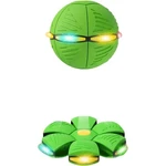 Magic Flying Pop Phlat Disc Ball Led Light Up Toy Outdoor Fun Game 2 Pack Green. Fixed Price $15.48.