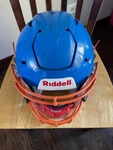 Riddell Speedflex Football Helmet (2023) Blue (youth Medium) W/face Mask. Fixed Price $250.00.