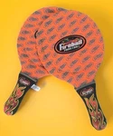 Paddleball Game - Neon Orange Fun Gripper Fireball Saturnian Ergonomic (2). Fixed Price $7.23.
