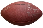 Angelo Bertelli Paul Hornung Signed Wilson Game Issued Football Notre Dame Jsa. Fixed Price $369.00.