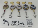 Beer Cap Fishing Lure (busch, Coors, Light, Budweiser, Corona, And More). Fixed Price $10.50.