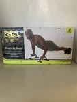 Athletic Works Push-up Bar Pair Sturdy Stands Black. Fixed Price $19.99.