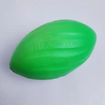 Vintage Poof Mini Power Spiral Foam Football Blue And Green Color 1990'S Euc. Fixed Price $29.99.
