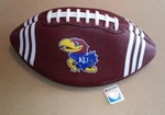 Adidas 3-STRIPES Kansas University Jayhawks Collectible Football New. Fixed Price $30.00.