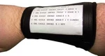 New Martin Single (1) Adult Pocket Football Baseball Wrist Coaches Black. Fixed Price $9.99.