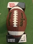 Wilson Tdj Composite Football (new In Box!) Junior Size. Fixed Price $29.99.